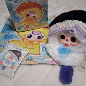 Baby Three Limited EDITION! Good WeatherSunny Doll pendant BINKY & Boba Eyes